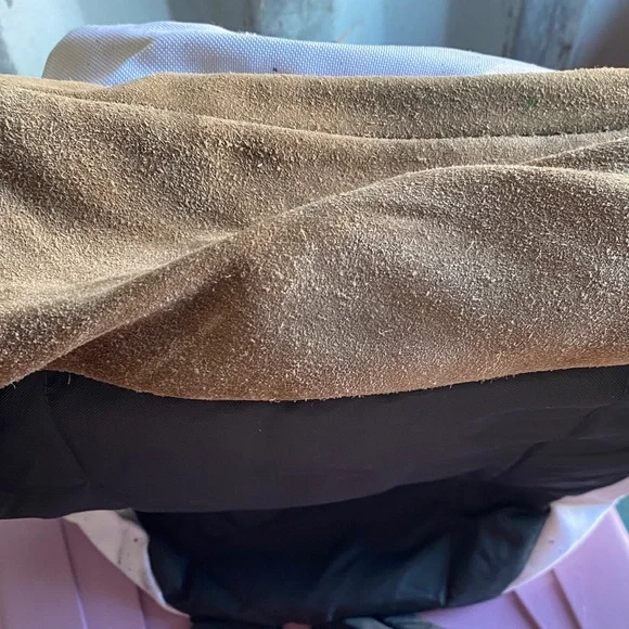 JanSport Big Student Art aPrint Backpack leather bottom. Large pockets - Picture 4 of 10